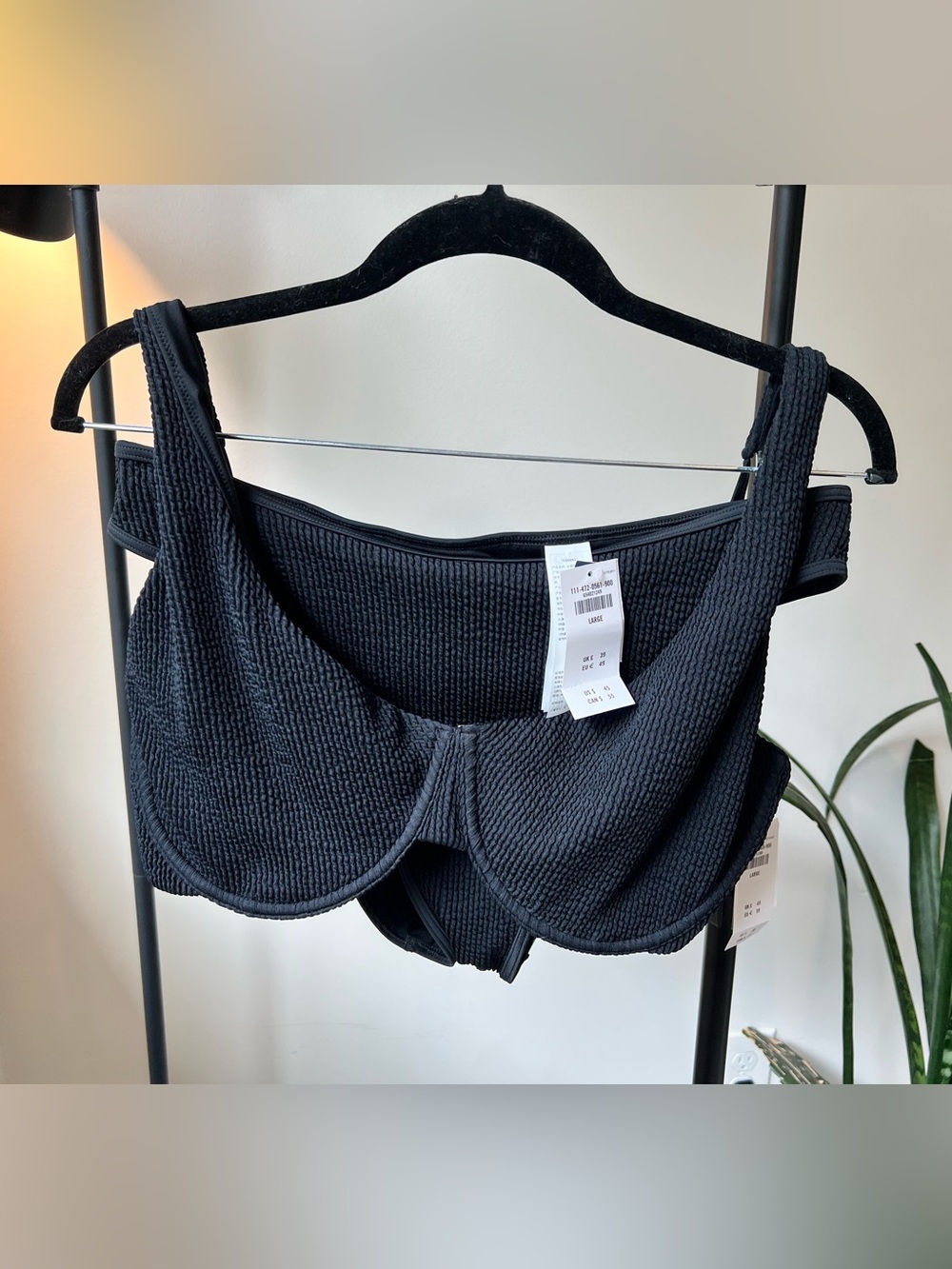 Abercrombie and Fitch Black bikini